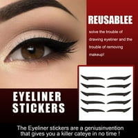 HGW Eye Makeup Makeup за многократна употреба стикери за очна линия за повторна употреба очна линия sticke можете да получите 5pair 10pc
