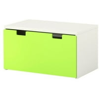 Пейка за съхранение на IKEA, бяло, зелено .231123.1410