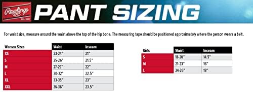 Дамски панталони за софтбол Rawlings Серия Launch Fastpitch | Размери за възрастни | Различни цветове