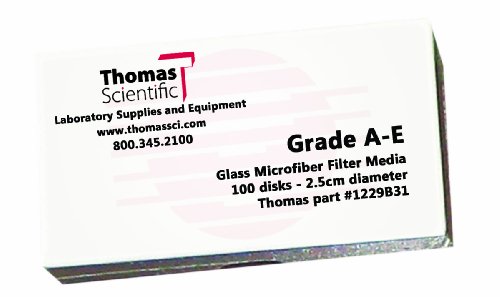 Филтър от микрофибър Thomas AES810 borosilicate стъкло, дебелината на лист 1 микрон, голямо текучество, клас A-E, дължина 10 x ширина 8 (опаковка по 100 броя)