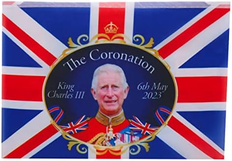 Сувенир, Овесени ядки Toyland® с 12-футовым Юниън Джак за Коронацията на крал Чарлз III - Британски бижута - Улични партита