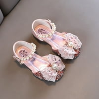 fvwitlyh 18 месеца момиче обувки лък метален перлен чисто камък цвят съвпадение на градиент пролетни обувки момичета тенис обувки размер 13