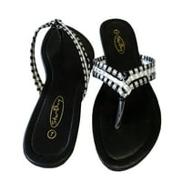 Starbay Women Stylish Triple Strap Sandal Flats, Flop Flop
