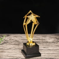 Golden Hollow Out Star Design Award Trophy Пласт