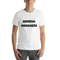 Общи мениджъри забавни стил с къс ръкав памучна тениска от неопределени подаръци