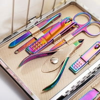 Комплект инструменти за маникюр от неръждаема стомана комплект за подстригване на ноктите на ноктите за нокти с педикюр инструмент за ножици