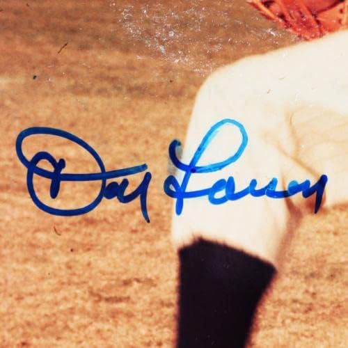 Дон Ларсен Подписа снимка Янкис 8 × 10 – COA JSA - Снимки на MLB с автограф