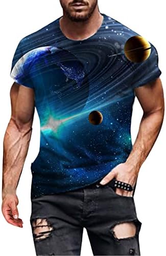 Мъжки ризи голям и висок размер с къс ръкав и кръгло деколте, спортни тениски, ежедневни облегающая мускулна тениска, тениски Vneck тениска