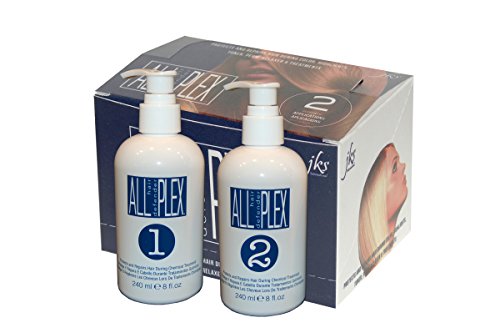 ALL hd PLEX bond treatment до 80 приложения Италиански набор от уравнения за обезцветяване, боядисване, химически вълна и защита от расслаивания за всички типове коса, до 80 Голя