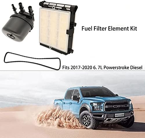 Елемент с филтър FD4625, Съвместим с дизелов двигател на Ford 2017-2019 F-250, F-350 Super Duty 6.7 L V8, Замени FD-4624