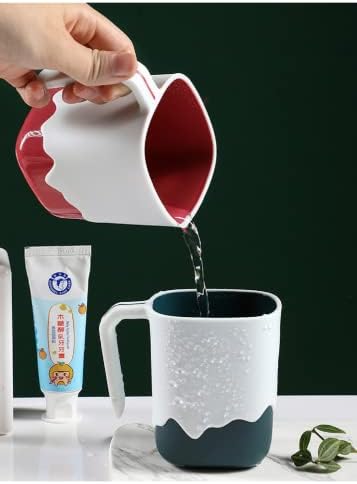 Нова мультяшная чаша за четка за зъби, домакински чаша за миене на призраци, сладко детска паста за резервоар, двойка чаши