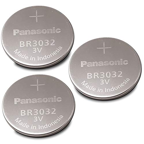 Panasonic 3 Неща - BR3032 Неперезаряжаемая 3-Вольтовая литиева акумулаторна батерия. Размер: 1,18 Dia x 0,13 H (30,0 мм x