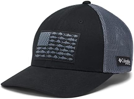 Окото бейзболна шапка с Рибено Флага Columbia PFG-Средната Корона