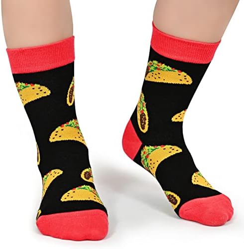 Dsia Zamur/ Чорапи за момчета и момичета 4-6 опаковки + Подарък кутия, Новост, Страхотни Цветни Чорапи за Деца от 4 до 12