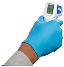 Нитриловые ръкавици, 4-миллиметровые изпита ръкавици медицински клас AQL 1.5, стоматологични, за приготвяне на храна, без латекс, прах, МЕГА-Ръкавици фабрични директни