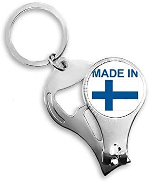 Произведено във Финландия Селски Любов Ножица за Нокти Халка Ключодържател Отварачка за Бутилки Машина За Рязане