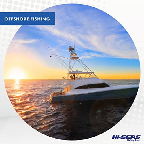 HI-SEAS Quattro Monofilament Fishing Leader - 4-цветен камуфлаж, изчезващ в сладка и солена вода, здрав за тралене и дъното на улов
