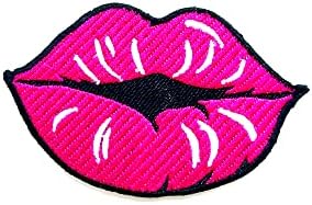 Tyga_Thai Tyga-Тайландски Червило за красиви Розови Устни, Секси Ленти с Логото на Lady Целувка за Момичета, Пришитая желязо,