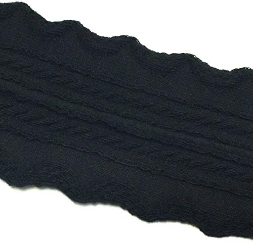 Топли плетени чорапогащи с обвивка за малки момичета (комплект от 2-х), кремаво и черно