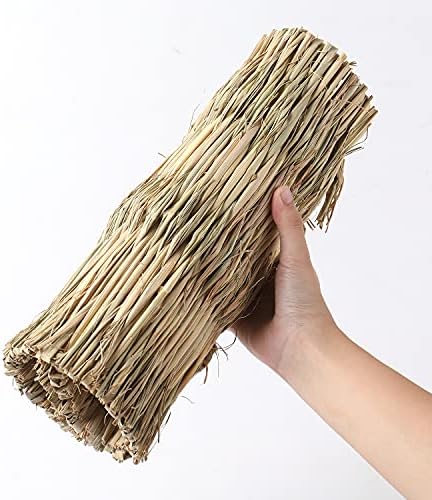 MIUPOO Тъкани подложка за легла от билки за домашни любимци, носилка от билки за дребни животни, Играчки подложка за дъвчене