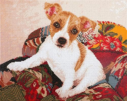Комплект за рисуване в стил мозайка DIAMOND DOTZ си кученце 15,94 x 19,88