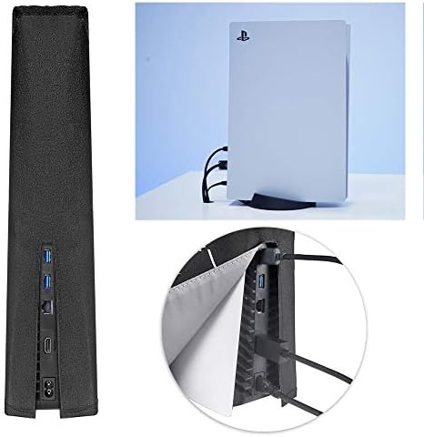 Прахоустойчив калъф за PS5 със защита от Надраскване, Водоустойчив, Прахоустойчив, калъф-тампон за конзола Playstation 5 Digital Edition и обикновена конзола Edition (White Eagle)