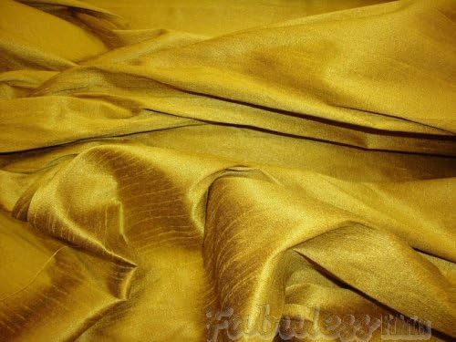 Плат от изкуствена коприна Golden Rod Shantung Dupioni на парцела