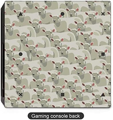 Всички Овце Модели Забавни Стикери За Защита на Кожата С Пълна Принтом, Тънки Стикери-Накладки за PS-4 Slim/PS-4 Pro Конзола