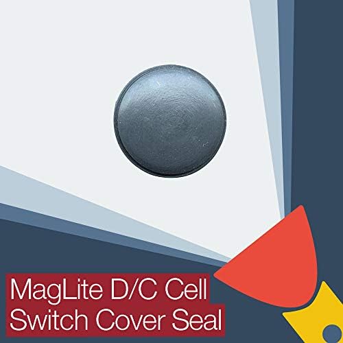 Сменное гумено уплътнение на капака бутон за превключване на MagLite D/C Cell. Съвместимост с TorchUpgrades /Уплътнител за