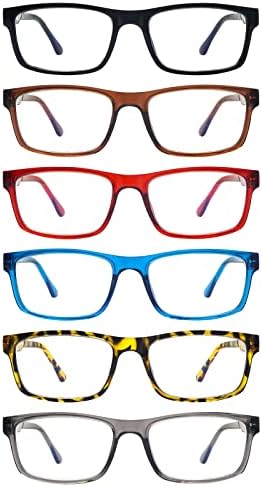 Ronecool Очила за четене за Жени/Мъже, Блокиране на Синя Светлина, Компютърни Очила за четене, Блокер на напрежение в очите,