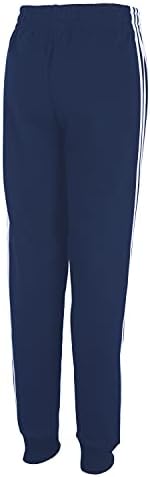 Големи култови трикотажни панталони за джогинг адидас Boys, Тъмно синьо, Среден размер (10/12 плюс)