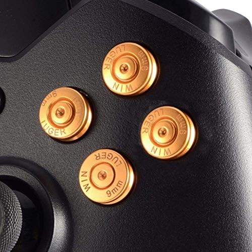 Алуминиеви Метални бутони 9 мм Куршум от министерството на отбраната Kit ABXY и Употреба Бутон за контролера на Xbox One