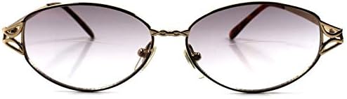 Реколта Модерни Дамски Слънчеви Очила С Тъмни Лещи с Овална Форма, с Бифокальной Лупа 1,00 За Четене