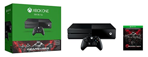 Конзола Xbox One обем 500 GB - комплект Gears of War: the Ultimate Edition + безжичен контролер Xbox One + Forza Horizon