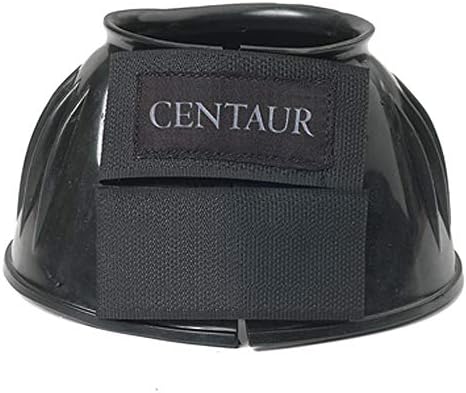 Ботуши-Свирки от PVC в рубчик с двойно плетене на една кука и линия на Centaur, Черни, X-Large