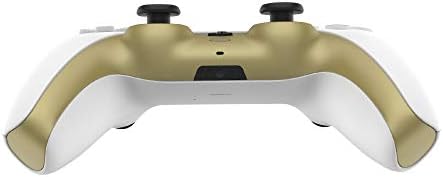 Лента за Украса на контролера PS5, EJGAME САМ PS5 Контролер за Смяна на Цветовете на Корпуса Подмяна на Декоративни Аксесоари за панел на контролера PS5 (Златен)