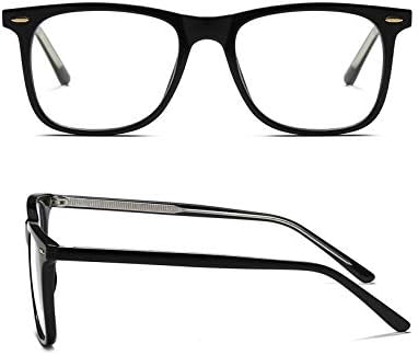 Очила FunSpt Cat Eye Blue Light Blocking Glasses Стилните Компютърни Очила за защита на очите от Пренапрежение Без рецепта