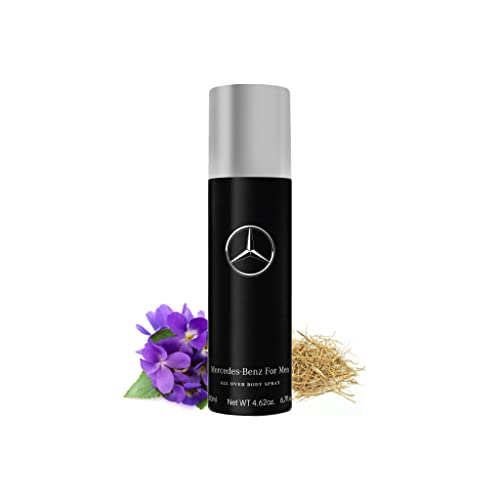Mercedes Benz за мъже - Оригинален елегантна формула аромат за него - Лесен, Но ароматен мъжки спрей за тяло С дървесни,