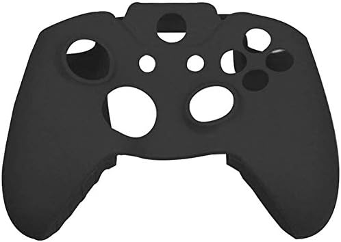 Мек силиконов Аналогов Джойстик Thumb Stick Grip Caps Защитен Калъф за контролера на Xbox One (Черен)