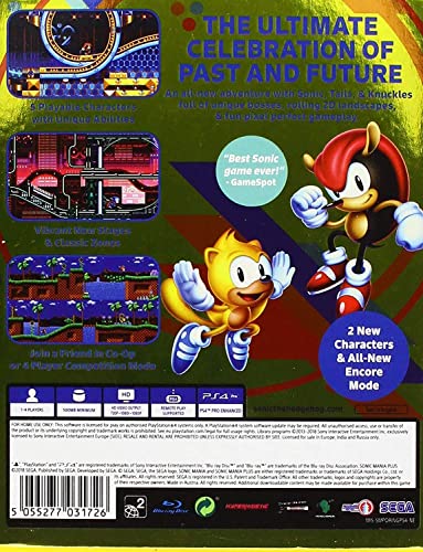 Sonic Мания Plus (PS4)