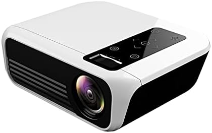 Проектор KJHD Full HD 1080p, 4k 5000 Лумена Cinema Proyector в прожектор, който е съвместим с USB, AV, с подарък (Размер: