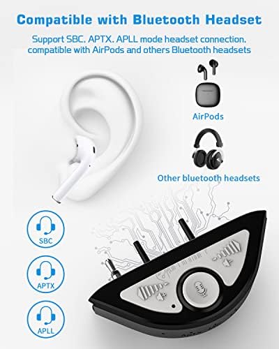 Адаптер Bluetooth-слушалки за контролера на Xbox, Адаптер за слушалки Xbox One, Адаптер за микрофон Xbox контролера на Xbox