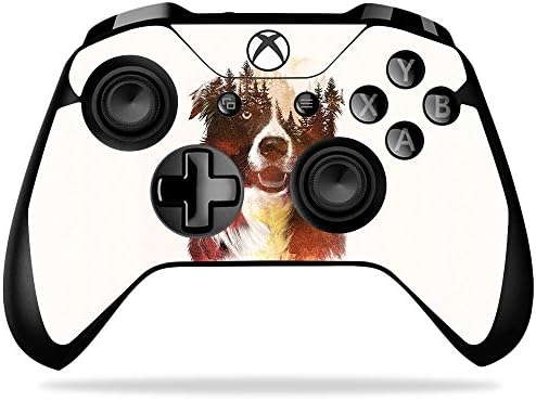 Кожата MightySkins, съвместим с контролера на Microsoft Xbox One X - Street Дино | Защитно, здрава и уникална vinyl стикер