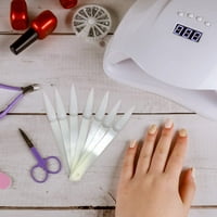 Комплекти пръчици за нокти с пръстен Фалшив нокти за проби за нокти Полсолски съвети за дисплей на ноктите Цветна дъска за маникюр за маникюр практикуващи консумативи
