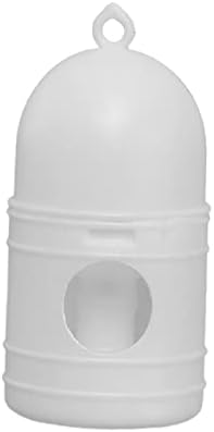 MagiDeal Контейнер-Опаковка за вода за Папагали 1Л с Дръжка, Пияч за Гълъби, Система за Пиене, Чаша за Пиене в Задния Двор,