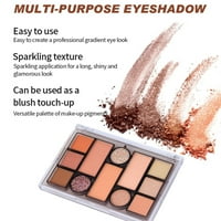 Eychin Color Eyeshadow Palette Matte Shimmer Glitter Nude Eye Shadow Palette Makeup Дълготраен руж вежда сенки за сенки за палитра