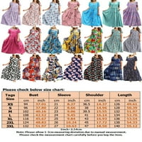 Калзи жени плисирани слънчеви дреси Кафтан дълга рокля секси туника макси рокли еластична талия флорални отпечатани рокли плажни дрехи