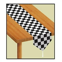 Beistle Printed checkered Table Runner, от 12