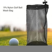 Найлонова мрежи Мрета чанта торба за голф тенис топка за съхранение на притежател F9F1