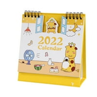 Kuluzego месечно отброяване на календара на бюрото, подходящо за училищния офис и семейната атмосфера